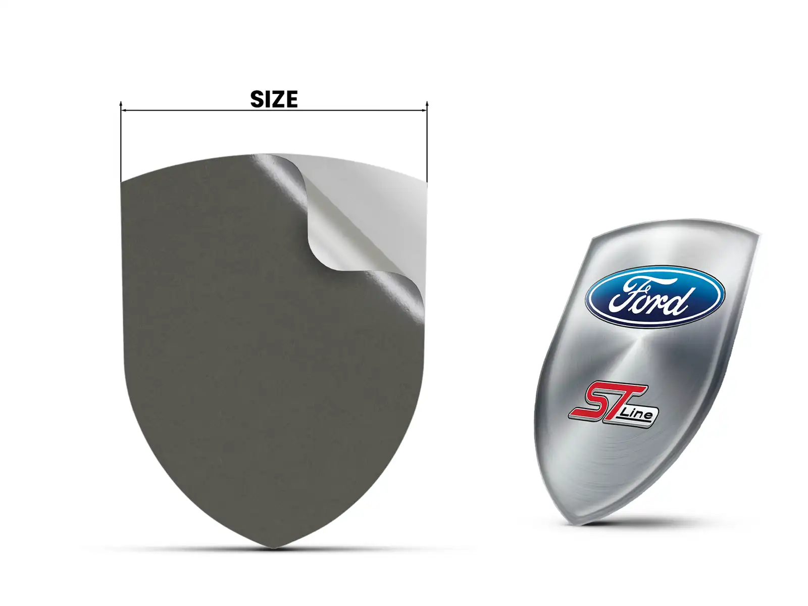 Ford Pegatina Silicona Pro Máximo Diseño Estilo Resistente